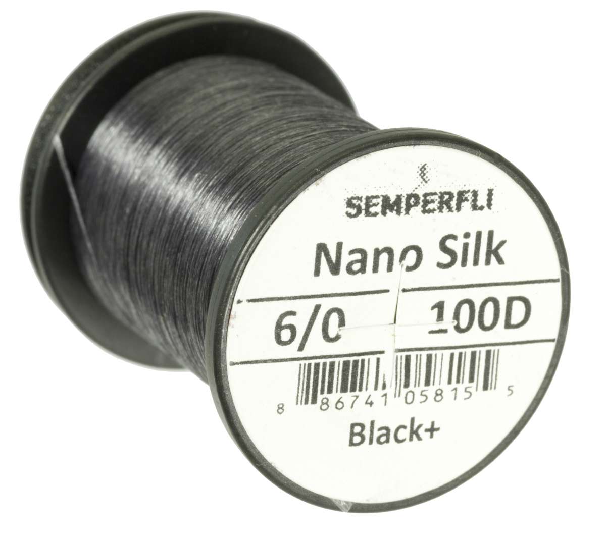 Nano Silk 100D - 6/0 Black
