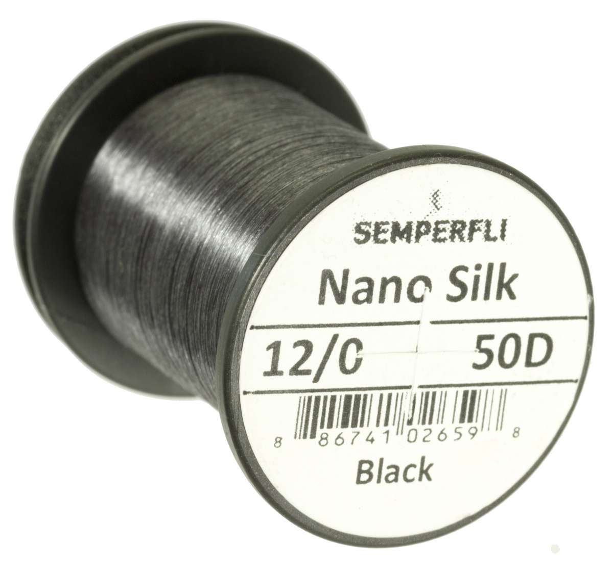 Nano Silk 50D / 12/0 Black