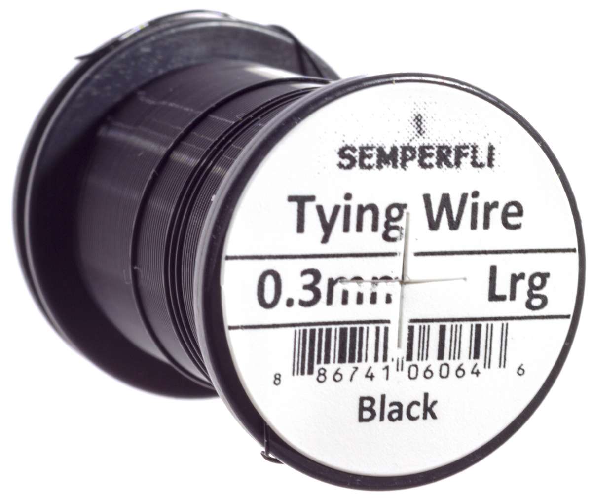 0.3mm Fly Tying Wire Black