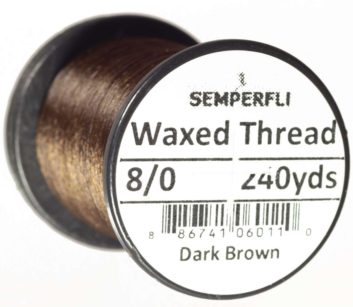 8/0 Classic Waxed Thread Dark Brown Sem-0400-1306