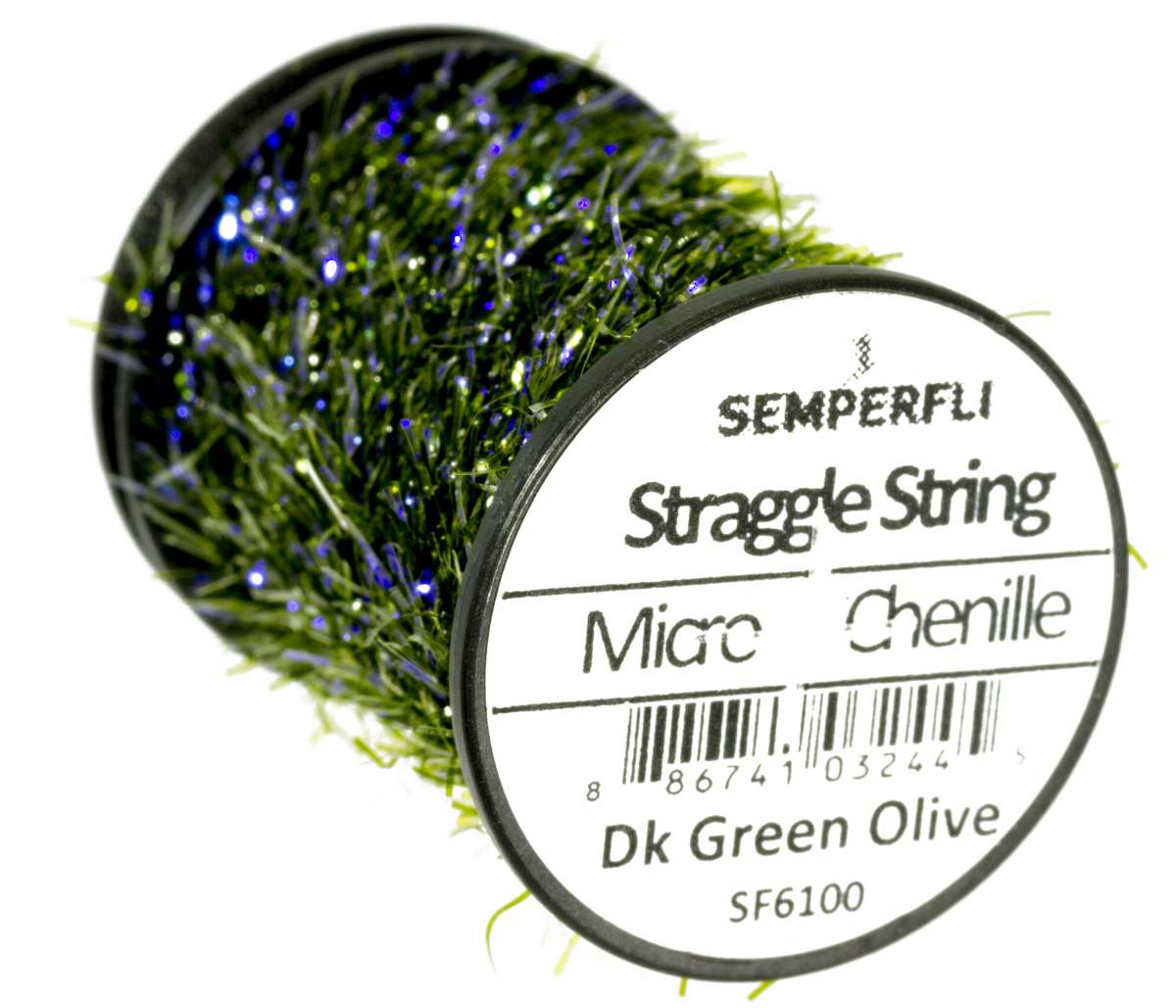 Straggle String ss-sf6100 Dark Green Olive